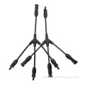 Professional Solar Panel Y-Branch Parallel Adapter Cable and Connector Kit for Efficient Circuit Management